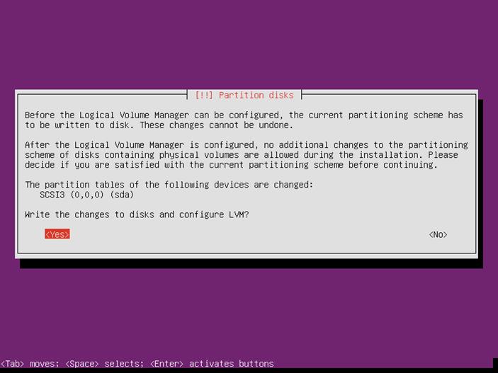 Ubuntu Server 14.04 configure LVM